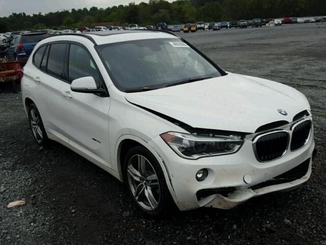 WBXHT3C3XH5F78354 - 2017 BMW X1 XDRIVE2 WHITE photo 1