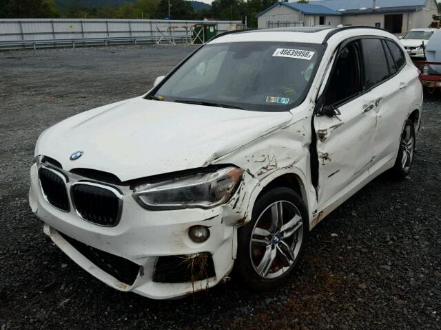 WBXHT3C3XH5F78354 - 2017 BMW X1 XDRIVE2 WHITE photo 2