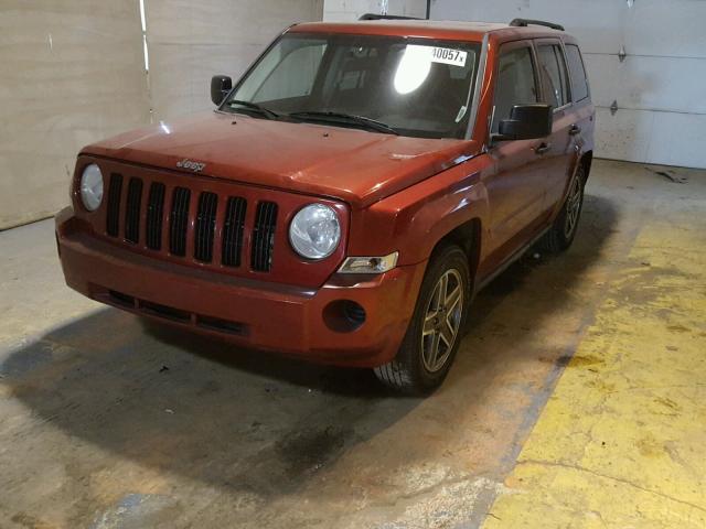 1J8FF28W68D759116 - 2008 JEEP PATRIOT SP MAROON photo 2