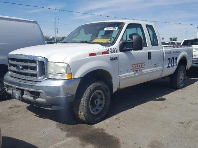 1FTSX31P83ED60707 - 2003 FORD F350 SRW S WHITE photo 2