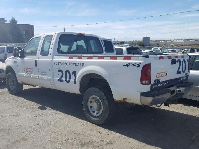 1FTSX31P83ED60707 - 2003 FORD F350 SRW S WHITE photo 3