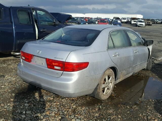 1HGCM56785A147236 - 2005 HONDA ACCORD EX GRAY photo 4