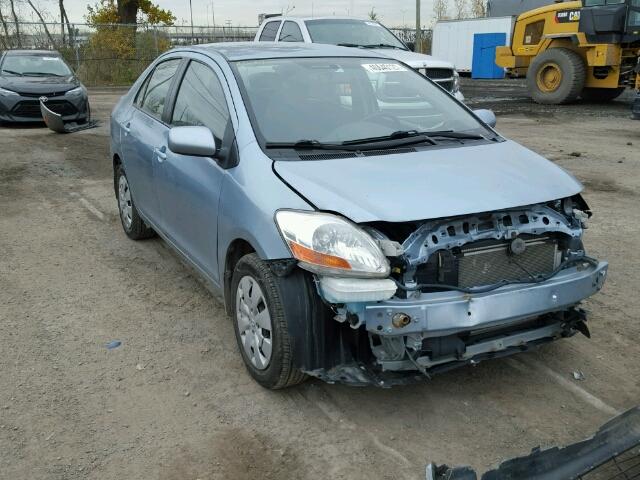 JTDBT923491316214 - 2009 TOYOTA YARIS BLUE photo 1