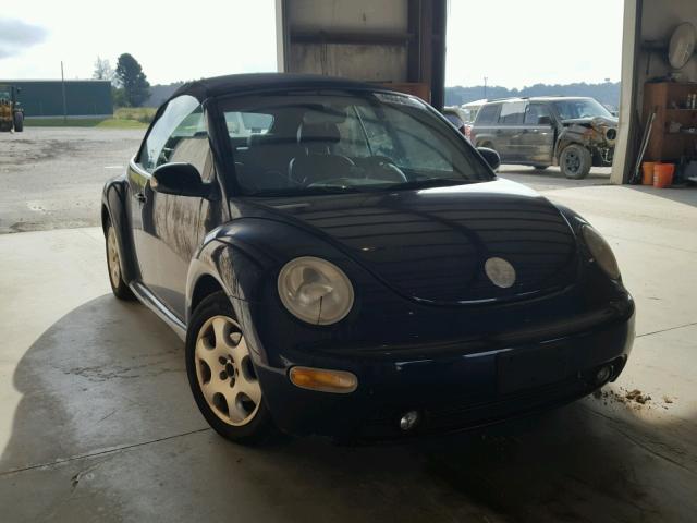 3VWCK21Y33M301867 - 2003 VOLKSWAGEN NEW BEETLE 蓝色 照片 1