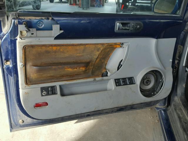 3VWCK21Y33M301867 - 2003 VOLKSWAGEN NEW BEETLE 蓝色 照片 9