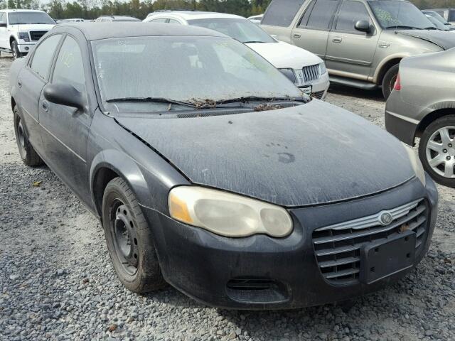 1C3EL46X46N104029 - 2006 CHRYSLER SEBRING BLACK photo 1