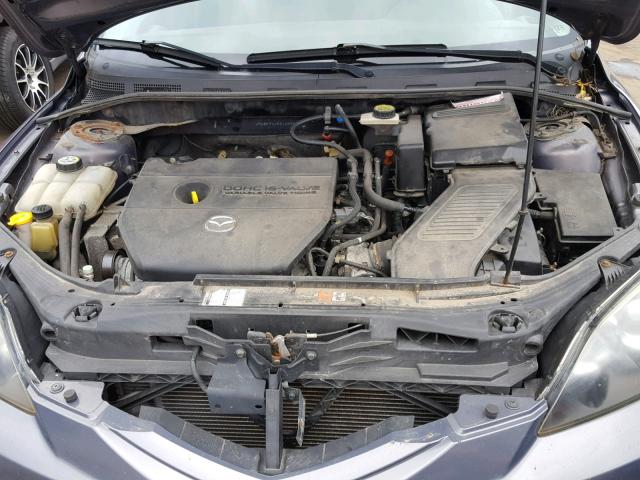 JM1BK344691222597 - 2009 MAZDA 3 S GRAY photo 7