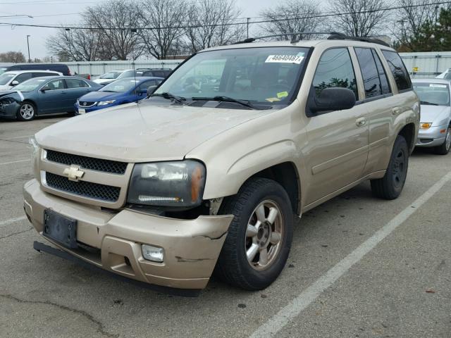 1GNDS13S562342904 - 2006 CHEVROLET TRAILBLAZE GOLD photo 2