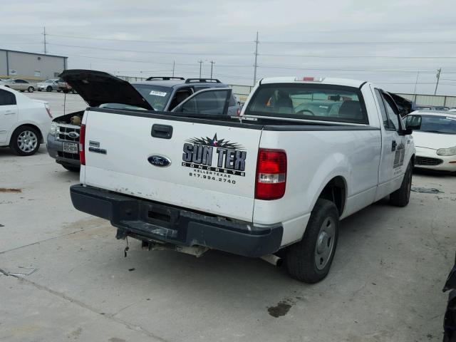 1FTRF12227KC74177 - 2007 FORD F150 WHITE photo 4