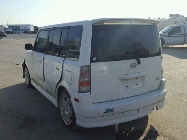 JTLKT324664087085 - 2006 TOYOTA SCION XB Ақ фото 3