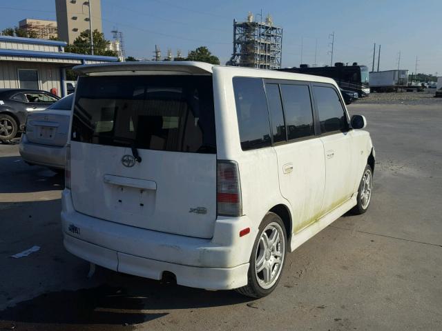 JTLKT324664087085 - 2006 TOYOTA SCION XB Ақ фото 4