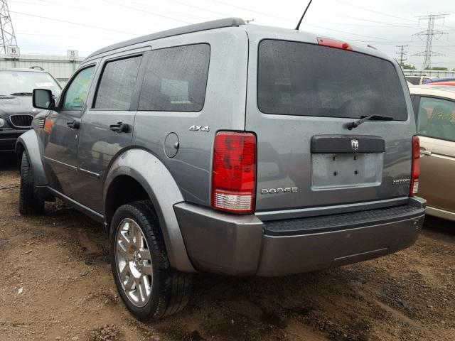 1D4PU4GK6BW602471 - 2011 DODGE NITRO HEAT GRAY photo 3