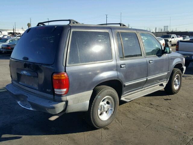 1FMZU34E2XZB82496 - 1999 FORD EXPLORER BLUE photo 4