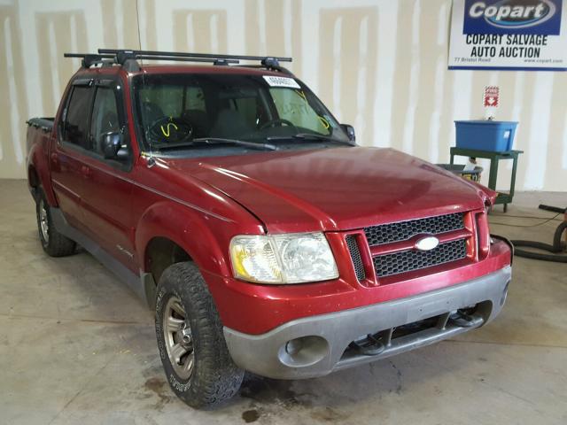 1FMZU77E91UA50178 - 2001 FORD EXPLORER S RED photo 1