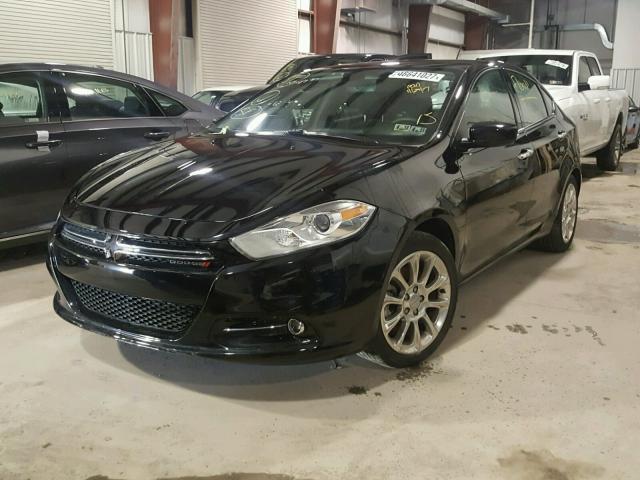 1C3CDFFA8GD816935 - 2016 DODGE DART SXT S BLACK photo 2