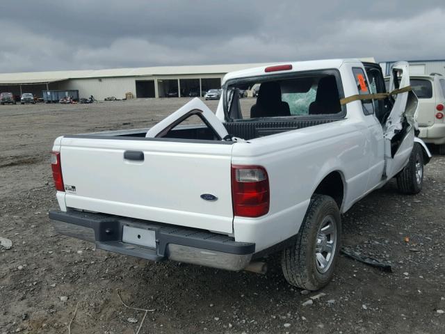 1FTYR14U24PB21587 - 2004 FORD RANGER SUP WHITE photo 4