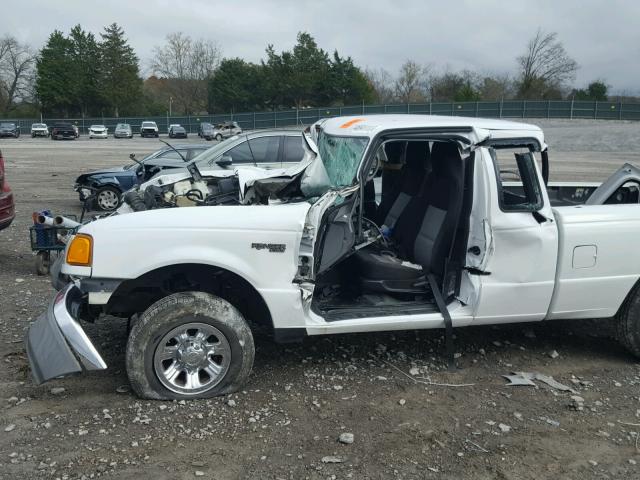 1FTYR14U24PB21587 - 2004 FORD RANGER SUP WHITE photo 9