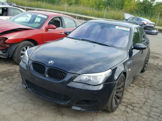 WBSNB93566B582476 - 2006 BMW M5 BLACK photo 2