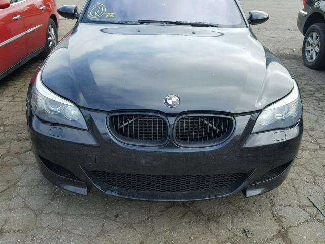 WBSNB93566B582476 - 2006 BMW M5 BLACK photo 7