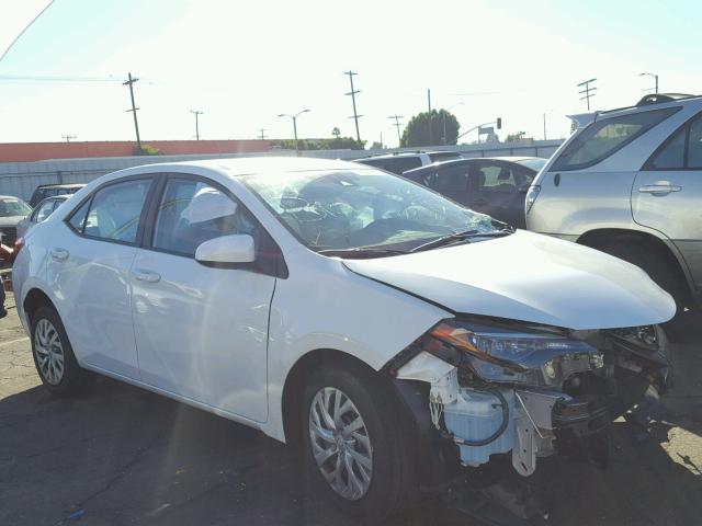 5YFBURHE6HP724990 - 2017 TOYOTA COROLLA L WHITE photo 1