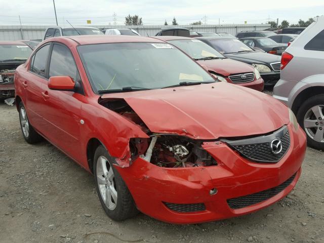 JM1BK12F061461258 - 2006 MAZDA 3 I RED photo 1