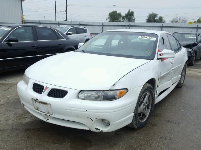 1G2WP52K81F188092 - 2001 PONTIAC GRAND PRIX WHITE photo 2