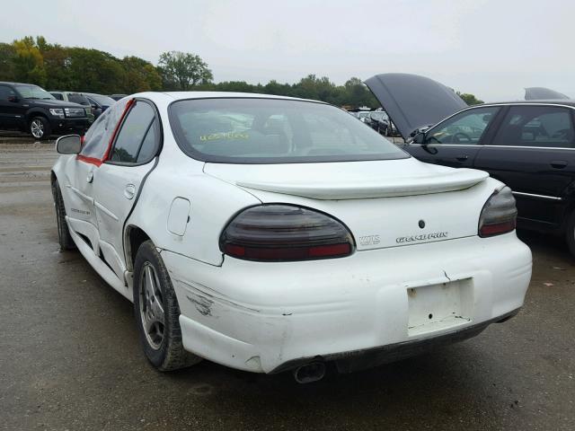 1G2WP52K81F188092 - 2001 PONTIAC GRAND PRIX WHITE photo 3
