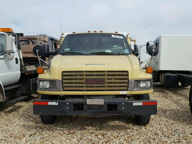 1GDJ5C1G69F410424 - 2009 GMC C5500 C5C0 YELLOW photo 9