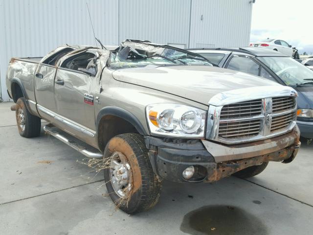 3D7KS28AX8G232758 - 2008 DODGE RAM 2500 S BEIGE photo 1