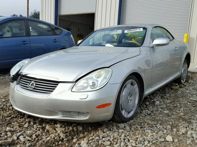 JTHFN48YX30042384 - 2003 LEXUS SC 430 TAN photo 2