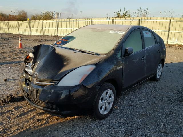 JTDKB20U487742017 - 2008 TOYOTA PRIUS BLACK photo 2