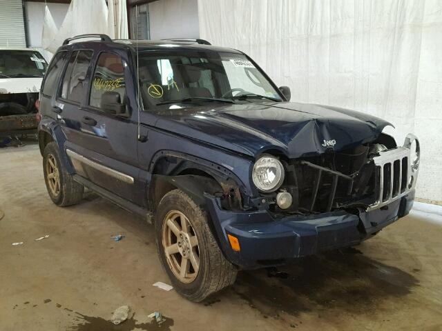 1J4GL58K75W522440 - 2005 JEEP LIBERTY LI BLUE photo 1