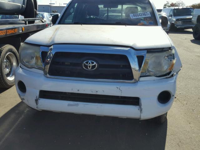 5TETX22N06Z314463 - 2006 TOYOTA TACOMA ACC WHITE photo 7