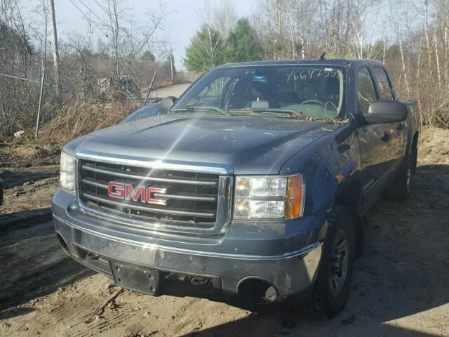 2GTEK13CX81268811 - 2008 GMC SIERRA K15 BLUE photo 2