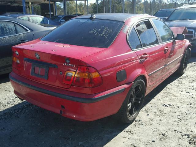 WBAEV33404KR28275 - 2004 BMW 325 I RED photo 4