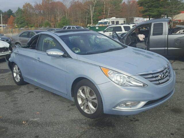 5NPEC4AC0DH627173 - 2013 HYUNDAI SONATA SE SILVER photo 1