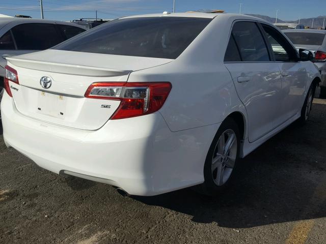 4T1BF1FK3DU290895 - 2013 TOYOTA CAMRY L WHITE photo 4