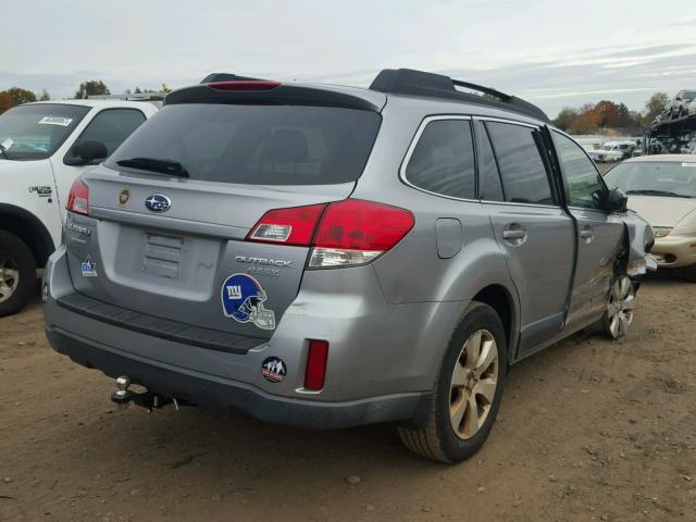 4S4BRBKC5A3328642 - 2010 SUBARU OUTBACK 2. GRAY photo 4