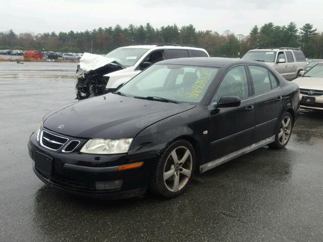 YS3FB49S931021064 - 2003 SAAB 9-3 BLACK photo 2