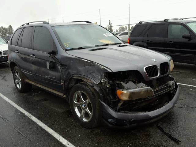 5UXFA53523LV98606 - 2003 BMW X5 3.0I GRAY photo 1