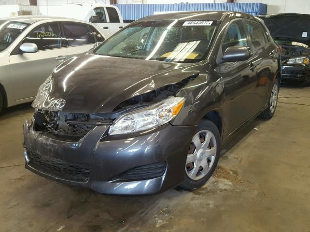 2T1KU40E19C130968 - 2009 TOYOTA COROLLA MA GRAY photo 2