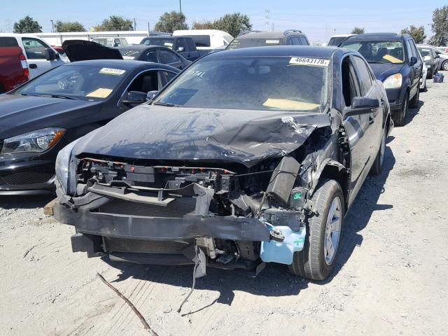 1G11C5SA0DF148840 - 2013 CHEVROLET MALIBU 1LT BLACK photo 2