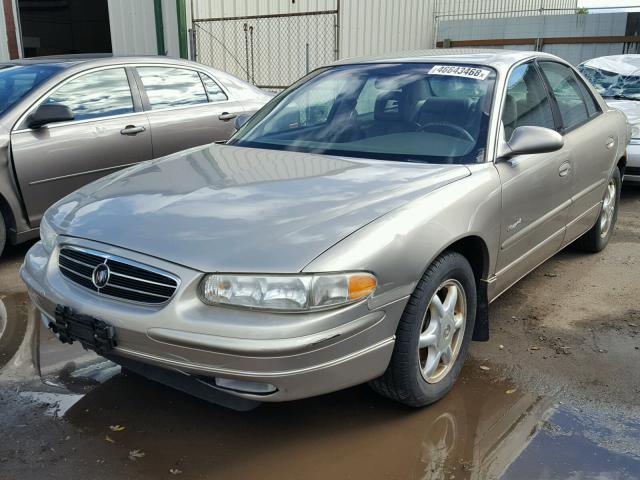 2G4WB55K6Y1227443 - 2000 BUICK REGAL LS BROWN photo 2