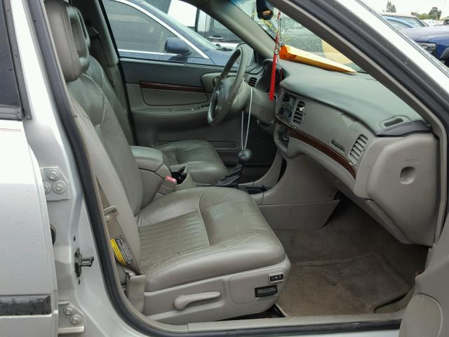 2G1WH55K139217733 - 2003 CHEVROLET IMPALA LS SILVER photo 5