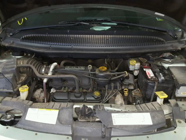 1C4GP45R14B553730 - 2004 CHRYSLER TOWN & COU GREEN photo 7