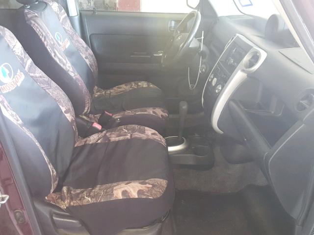 JTLKT324440147773 - 2004 TOYOTA SCION XB Марун фото 5