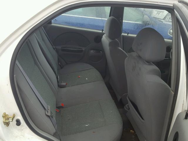 KL1TJ52634B158567 - 2004 CHEVROLET AVEO LS 白色 照片 6