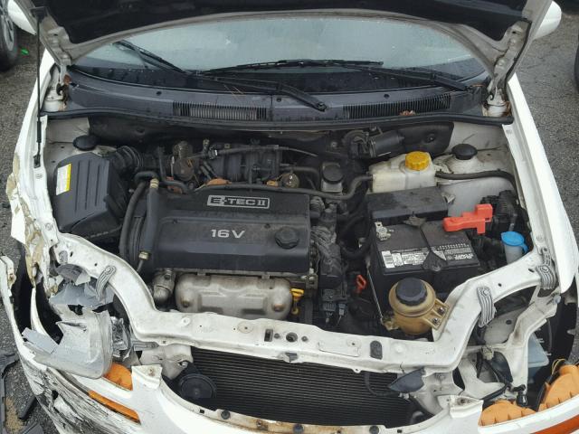 KL1TJ52634B158567 - 2004 CHEVROLET AVEO LS 白色 照片 7