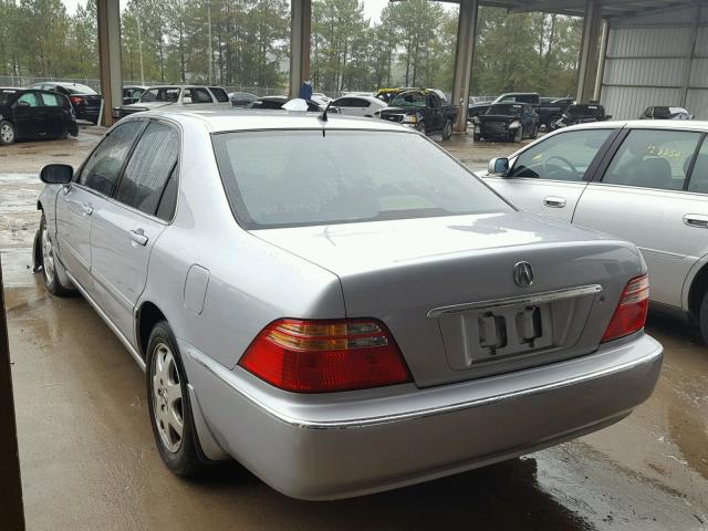 JH4KA96582C004147 - 2002 ACURA 3.5RL SILVER photo 3