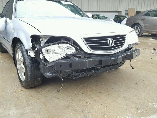 JH4KA96582C004147 - 2002 ACURA 3.5RL SILVER photo 9